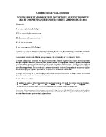 Note de synthèse 2024 2025