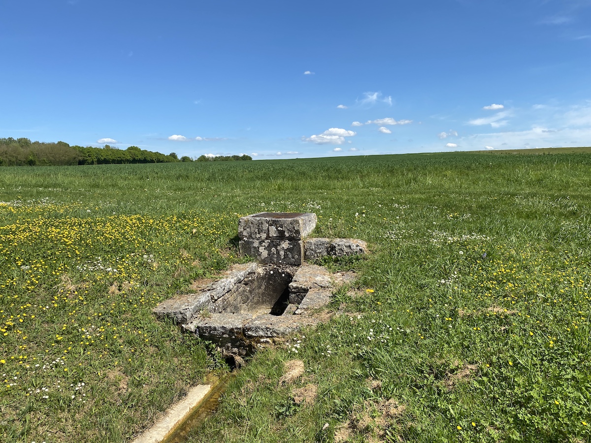 La Fontaine de Pierre à Villebichot